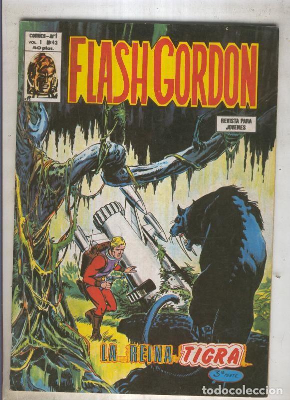 C&oacute;mics: FLASH GORDON Volumen 1 Numero 43 (numerado 1 en trasera) - VARIOS - Foto 1