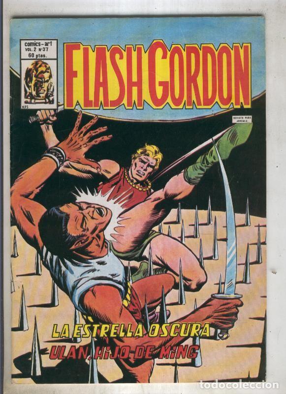 C&oacute;mics: FLASH GORDON Volumen 2 Numero 37 (numerado 1 en trasera) - VARIOS - Foto 1
