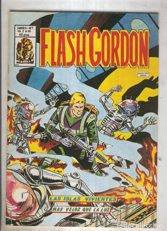 C&oacute;mics: FLASH GORDON Volumen 2 Numero 39 (numerado 1 en trasera) - VARIOS - Foto 1