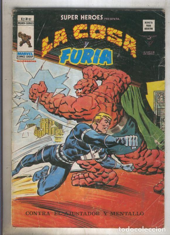 C&oacute;mics: SUPER HEROES numero 087: LA COSA - VARIOS - Foto 1
