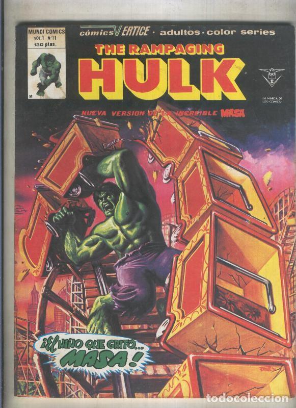 C&oacute;mics: The Rampaging Hulk numero 11 (numerado 1 en trasera) - Varios - Foto 1