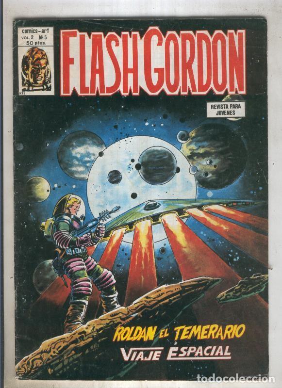 C&oacute;mics: FLASH GORDON Volumen 2 Numero 05 (numerado 1 en trasera) - VARIOS - Foto 1