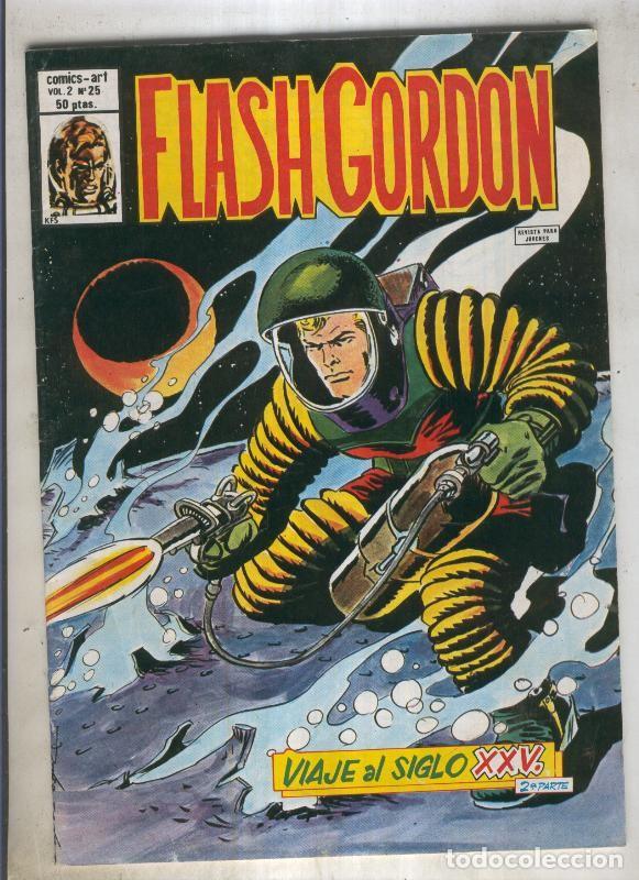 C&oacute;mics: FLASH GORDON Volumen 2 Numero 25 (numerado 1 en trasera) - VARIOS - Foto 1