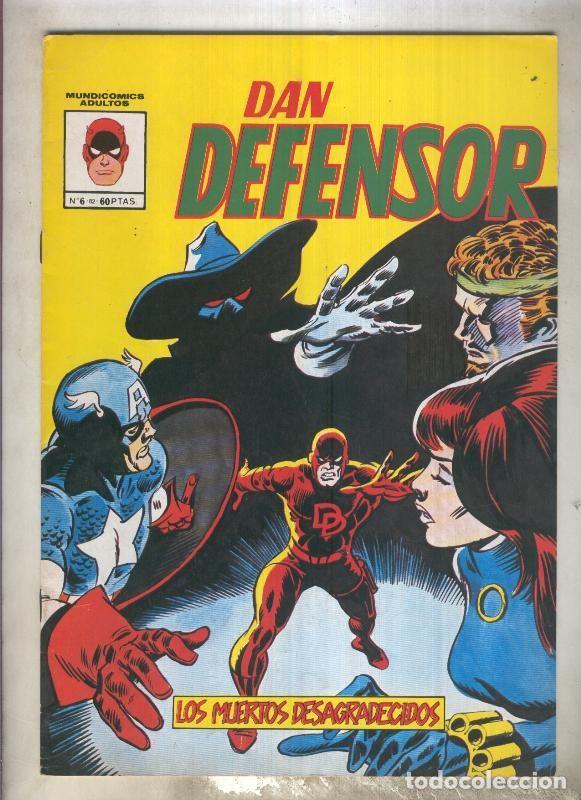 C&oacute;mics: Dan Defensor (Daredevil) de Mundicomics numero 6 (numerado 2 en trasera) - Varios - Foto 1
