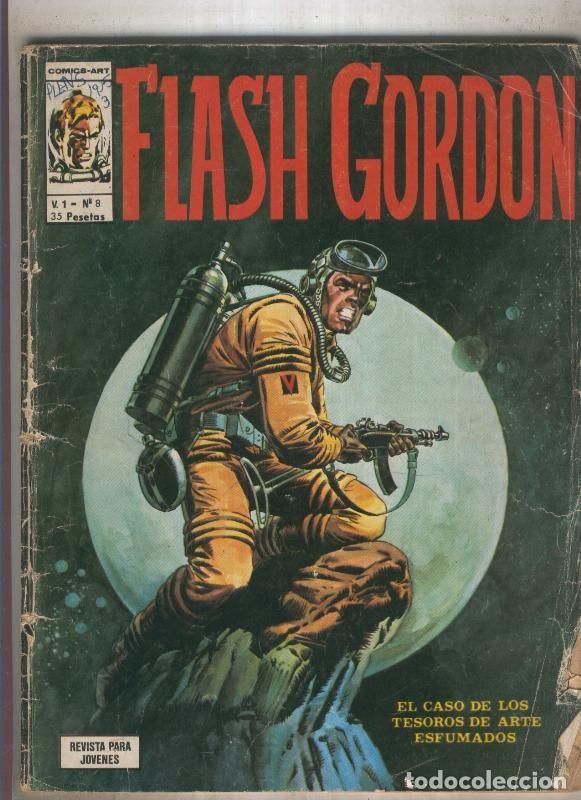 C&oacute;mics: FLASH GORDON Volumen 1 Numero 08 (numerado 1 en trasera) - VARIOS - Foto 1