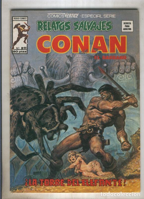 C&oacute;mics: Relatos Salvajes numero 60: Conan - Roy Thomas y John Buscema - Foto 1