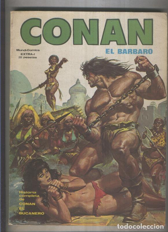 C&oacute;mics: Antologia del comic extra Conan el Bucanero (numerado 2 en trasera) - John Buscema-Roy Thomas - Foto 1