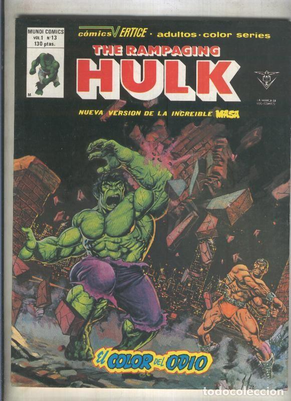 C&oacute;mics: The Rampaging Hulk numero 13 (numerado 2 en trasera) - Varios - Foto 1