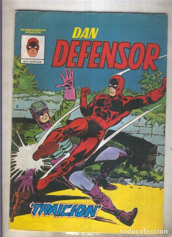C&oacute;mics: Dan Defensor (Daredevil) de Mundicomics numero 2 (numerado 1 en trasera) - Varios - Foto 1