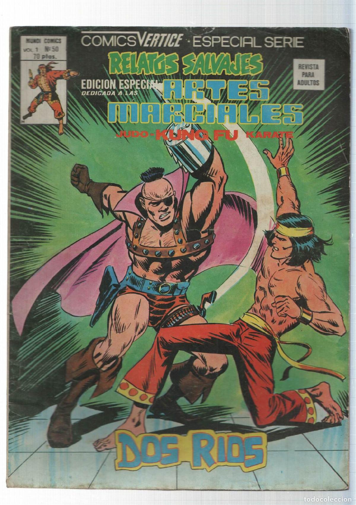 C&oacute;mics: Relatos Salvajes serie Artes Marciales numero 50: Dos rios