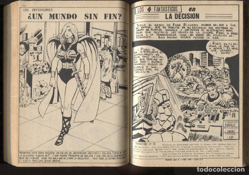 C&oacute;mics: Tomo Vertice : Los cuatro fantasticos numeros 51 al 54 (tapa carton) -
