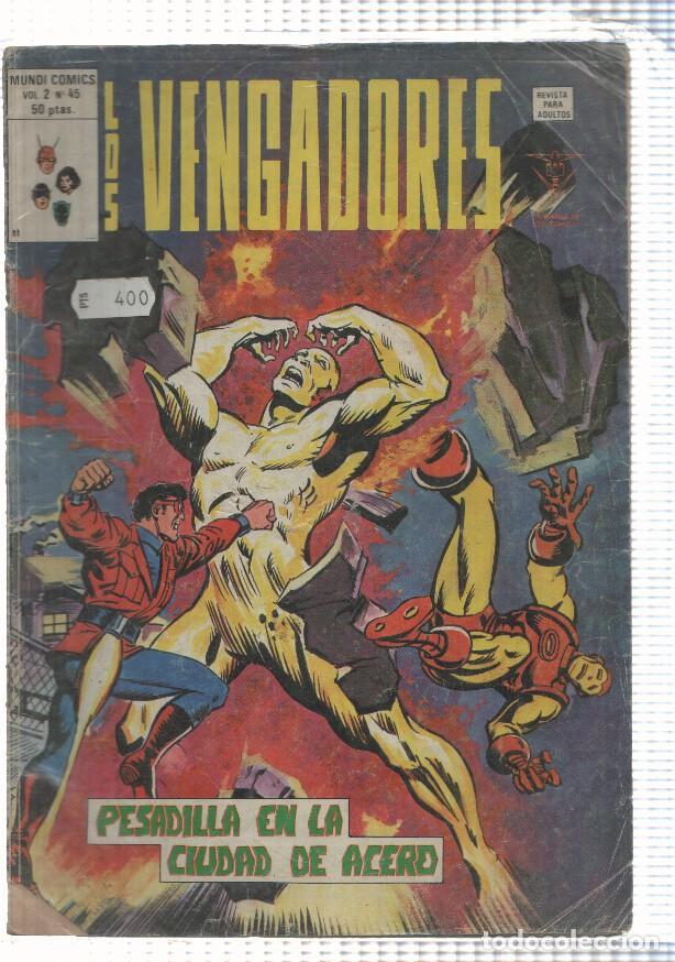 C&oacute;mics: Vertice:: Los Vengadores volumen 2 numero 45 - varios - Foto 1