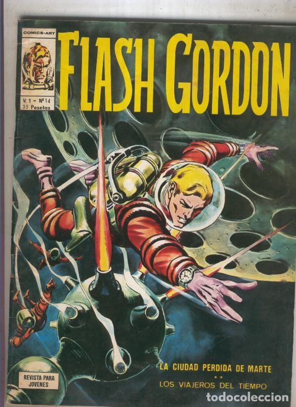 C&oacute;mics: Vertice: Flash Gordon volumen 1 numero 14 - VARIOS - Foto 1