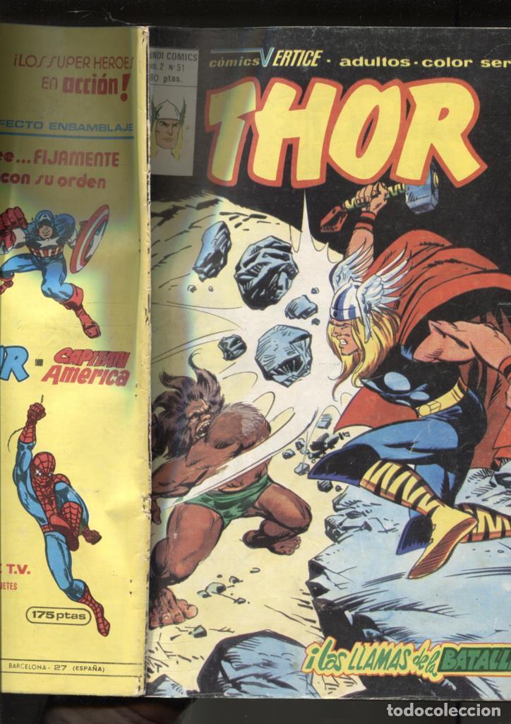 C&oacute;mics: Vertice: Thor volumen 2 numero 51: (numerado 4 en trasera) - varios - Foto 1