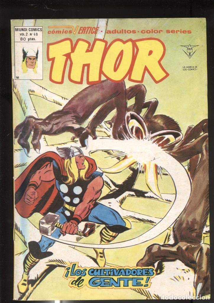 C&oacute;mics: Vertice: Thor volumen 2 numero 49: (numerado 2 en trasera) - varios - Foto 1