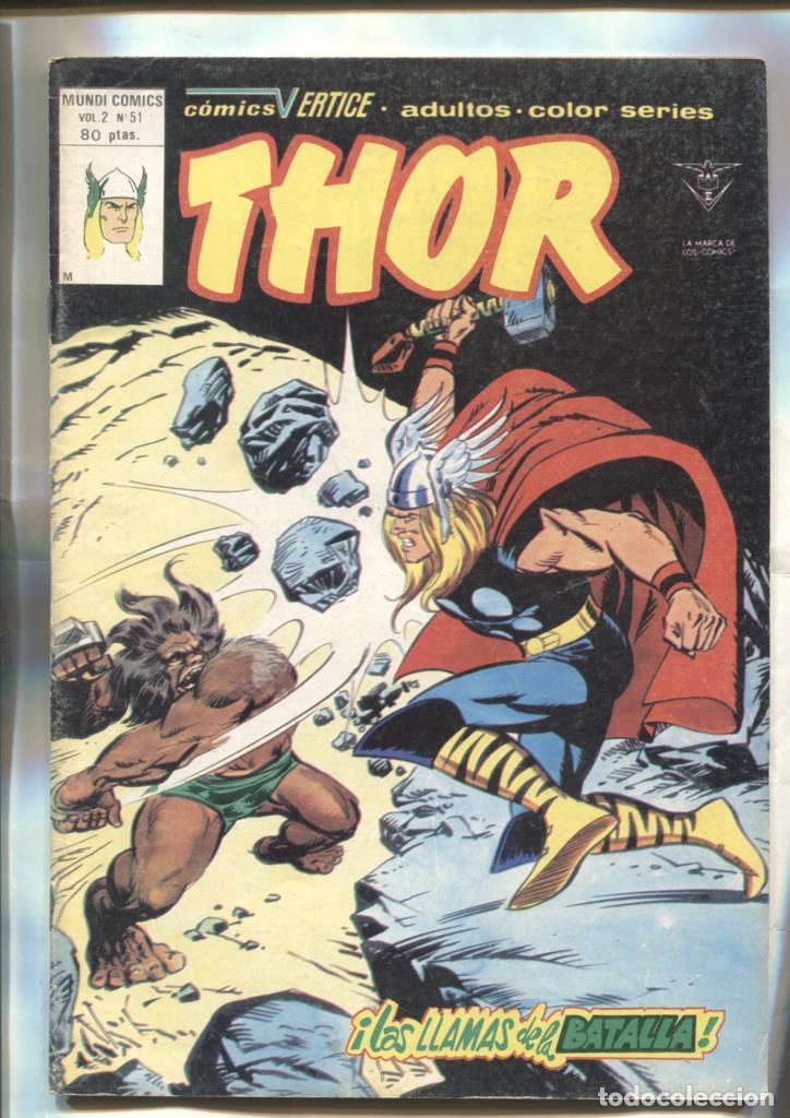C&oacute;mics: Vertice: Thor volumen 2 numero 51: (numerado 2 en trasera) - varios - Foto 1