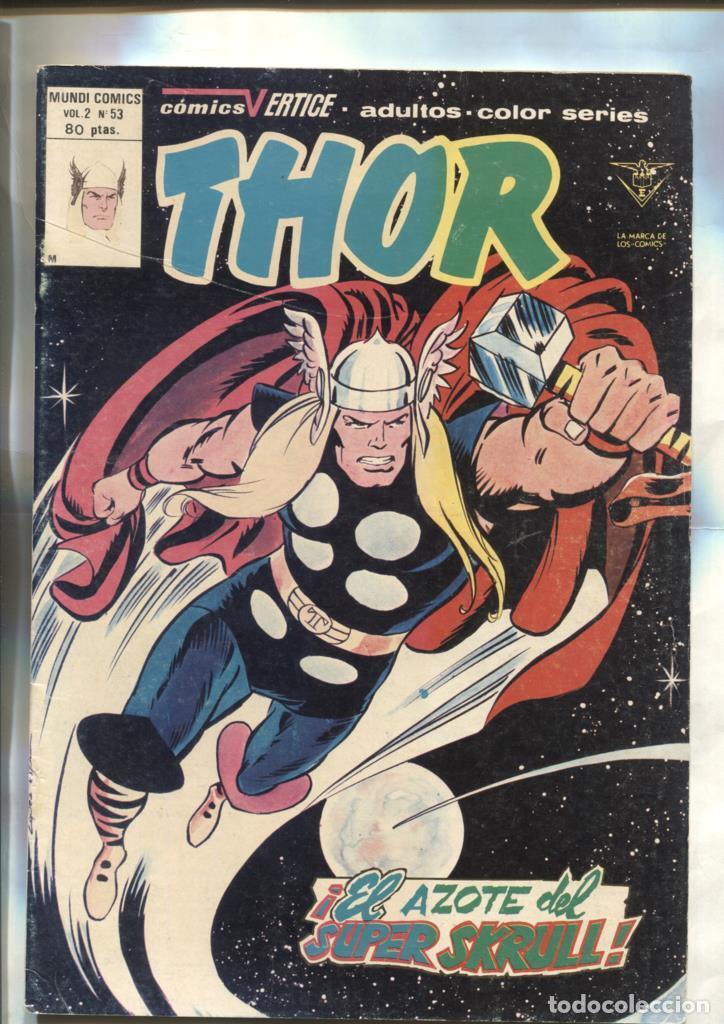 C&oacute;mics: Vertice: Thor volumen 2 numero 53: (numerado 2 en trasera) - varios - Foto 1