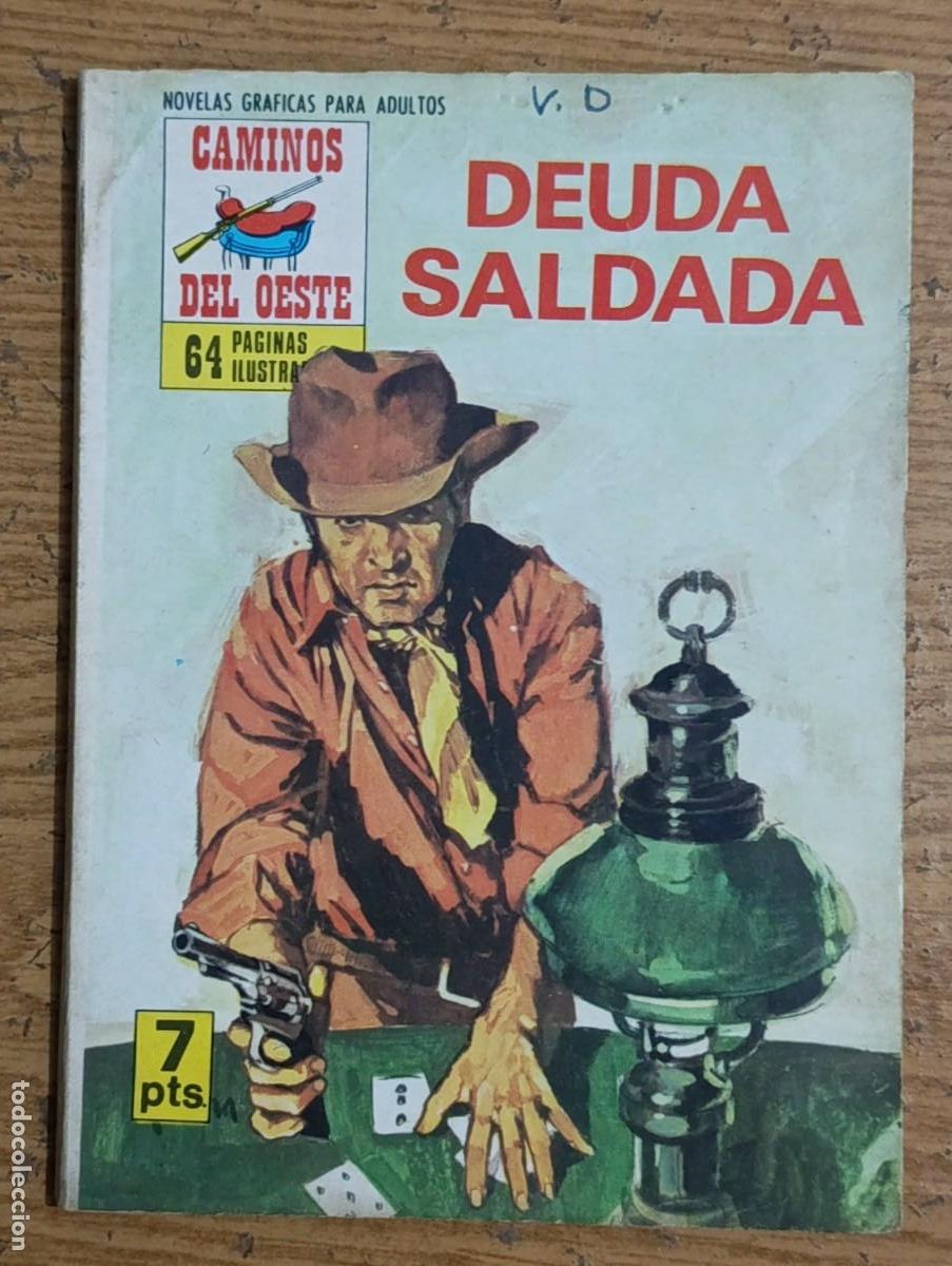 C&oacute;mics: COMIC CAMINOS DEL OESTE 28 DEUDA SALDADA - Foto 1
