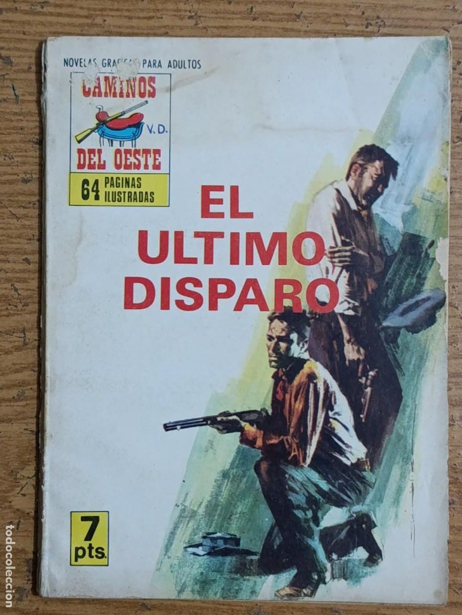 C&oacute;mics: COMIC CAMINOS DEL OESTE 42 EL ULTIMO DISPARO - Foto 1