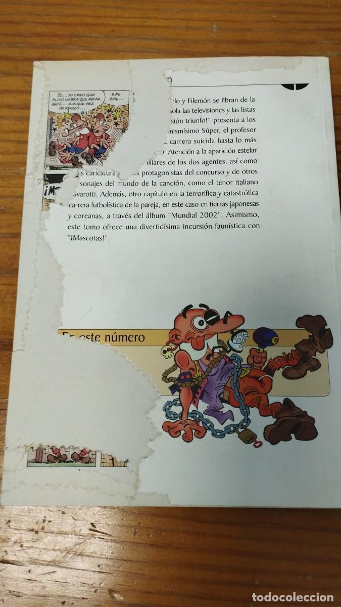 C&oacute;mics: LOTE DE 2 COMIC DE MORTADELO Y FILEMON DETERIORADOS - Foto 3