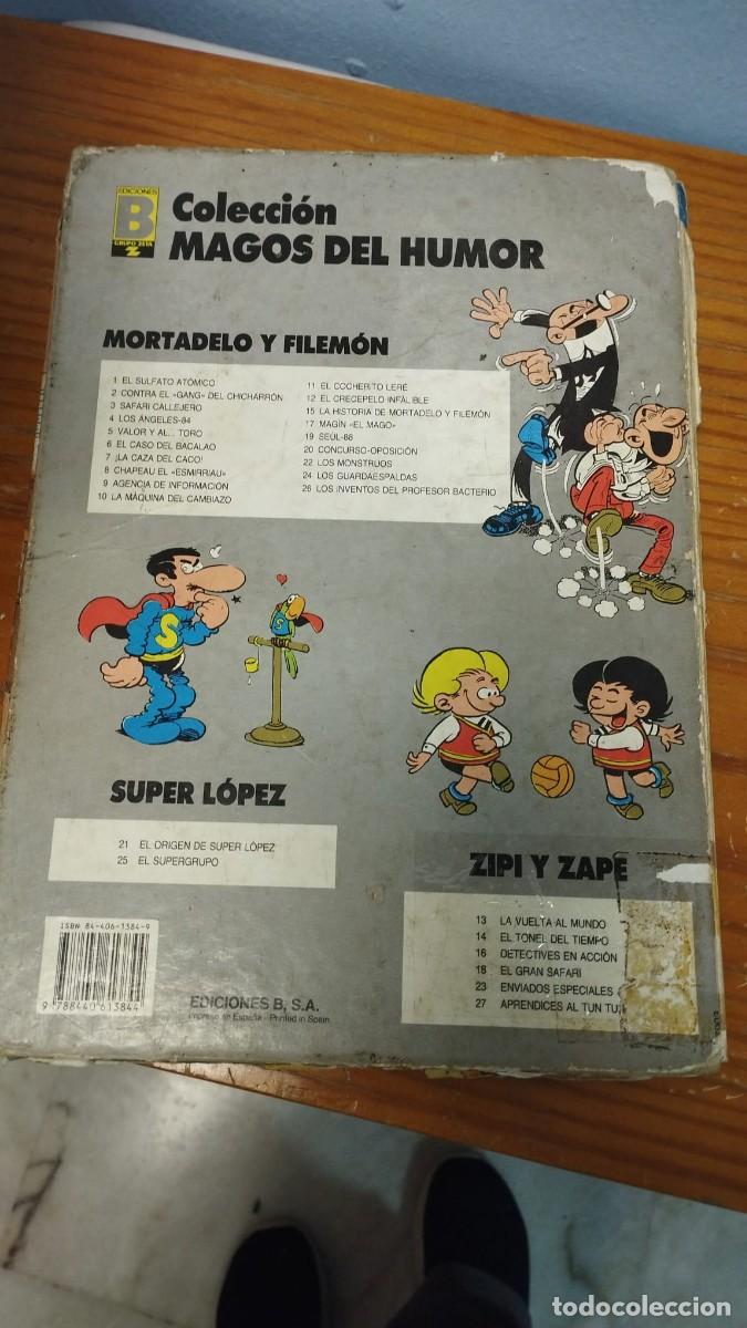 C&oacute;mics: LOTE DE 2 COMIC DE MORTADELO Y FILEMON DETERIORADOS - Foto 5