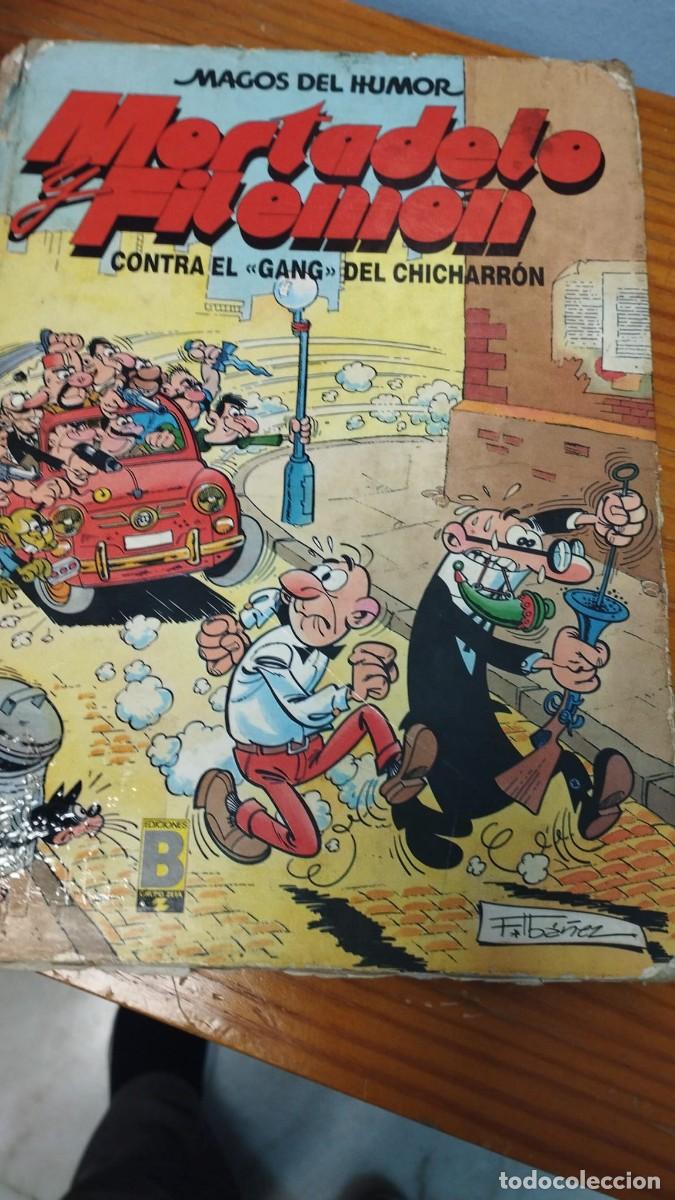 C&oacute;mics: LOTE DE 2 COMIC DE MORTADELO Y FILEMON DETERIORADOS - Foto 8