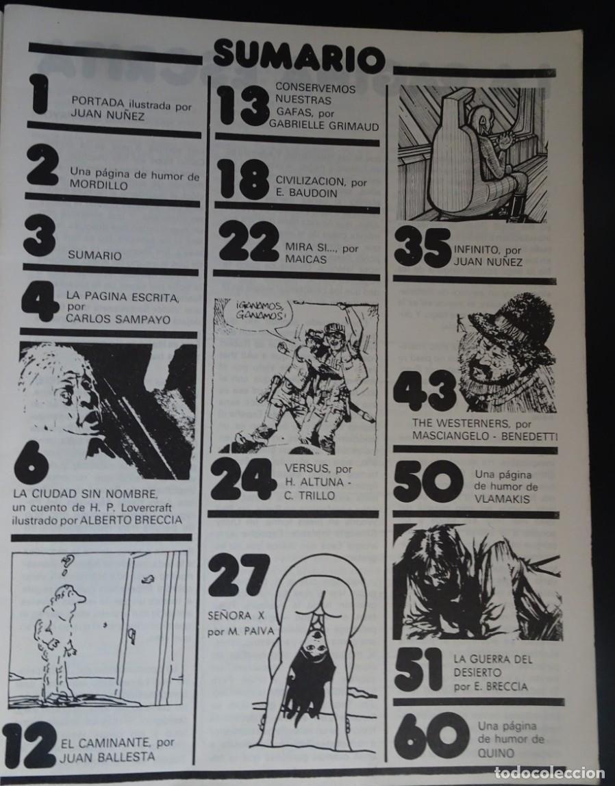 C&oacute;mics: VIL&Aacute;N n&ordm; 01: LA EXPLOSI&Oacute;N DEL BUEN COMIC( EDICIONES VILAN , 1981) - Foto 2