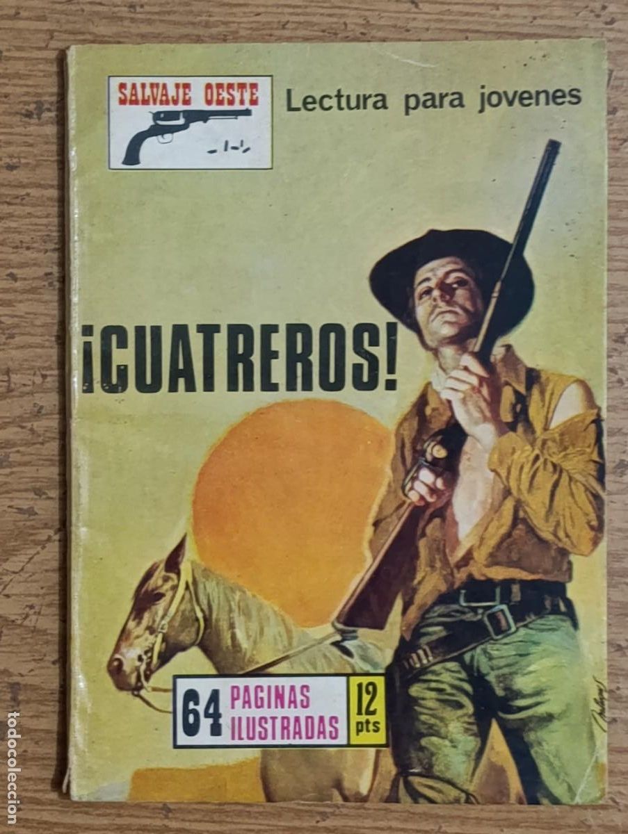 C&oacute;mics: PETRONIO SALVAJE OESTE 181 CUATREROS - Foto 1
