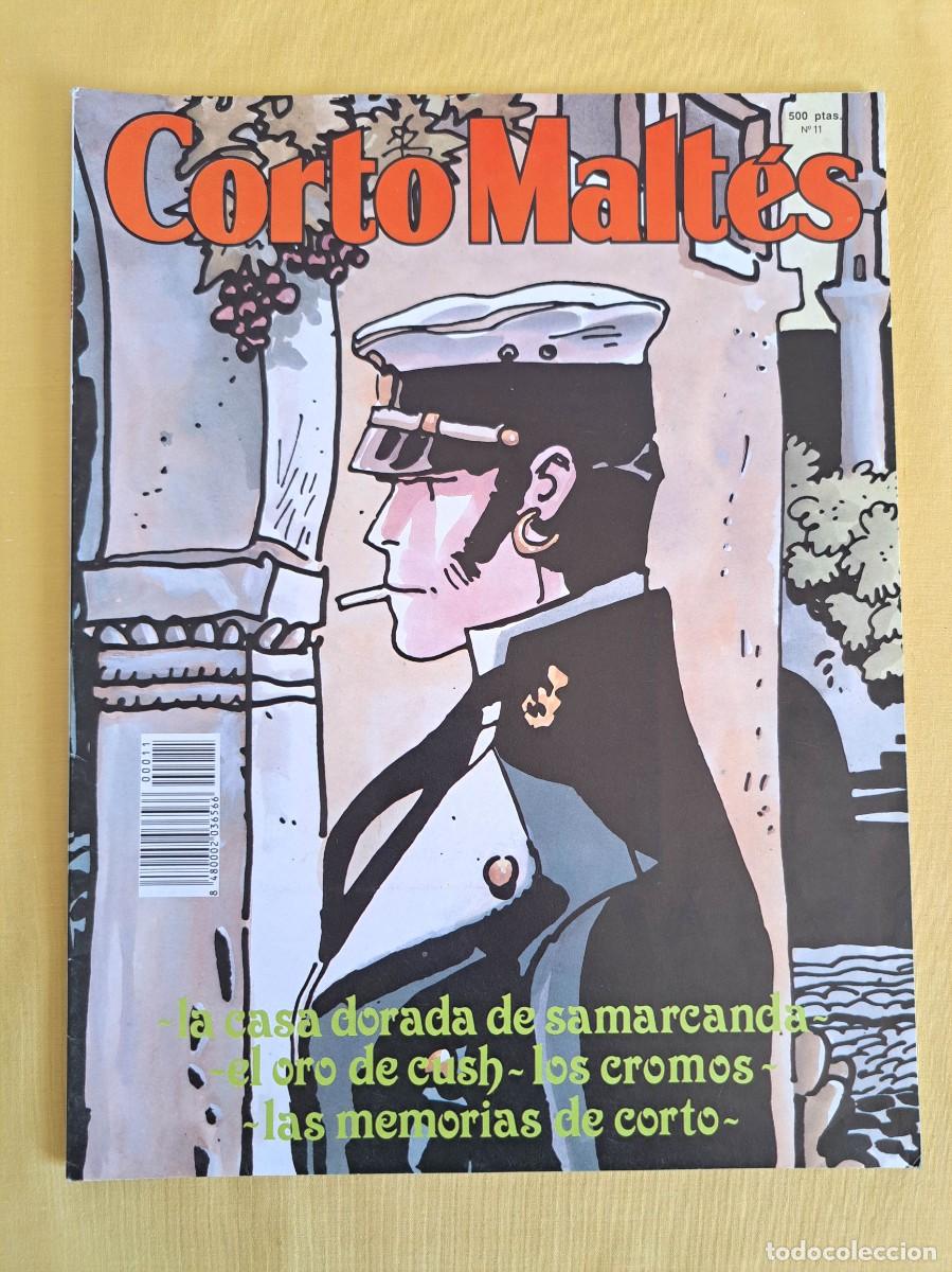 C&oacute;mics: HUGO PRATT - CORTO MALTES N&ordm; 11 - 1990 - CON CROMOS - Foto 2