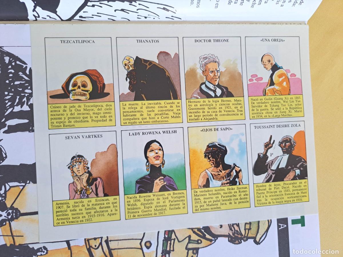 C&oacute;mics: HUGO PRATT - CORTO MALTES N&ordm; 8 - 1989 - CON CROMOS - Foto 3