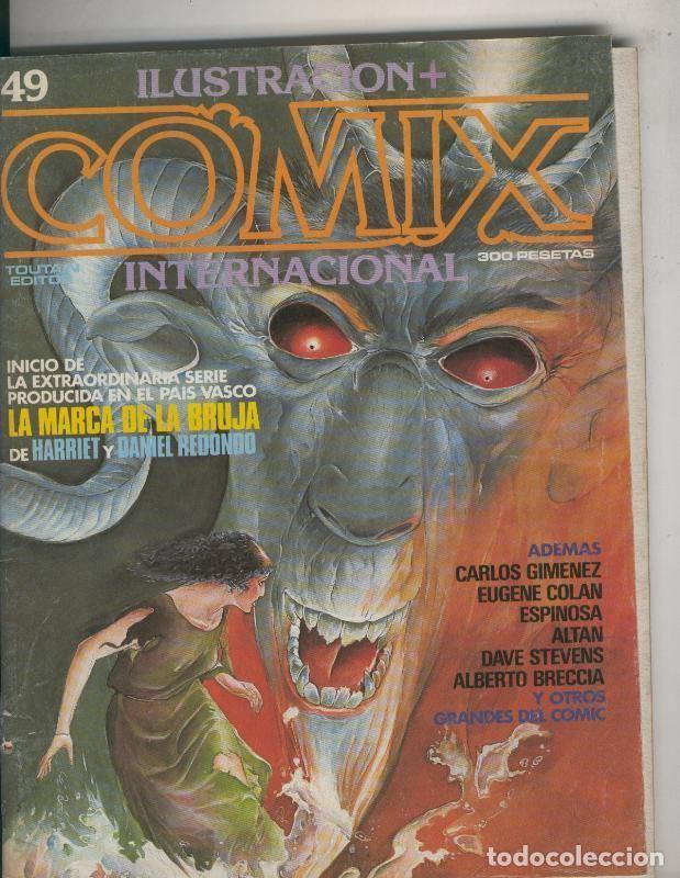Comics : Ilustracion + Comix numero 49 (cubierta algo fatigada lado lomo superior) - Varios