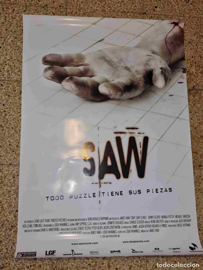 C&oacute;mics: Poster de cine: Saw de James Wan (numerada 2) - Varios - Foto 1