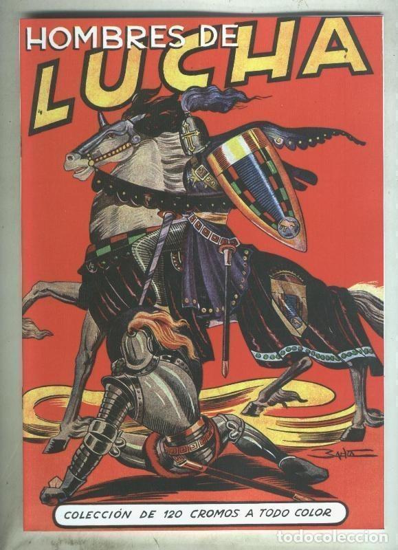 C&oacute;mics: Album de cromos Facsimil. Hombres de Lucha - Varios - Foto 1