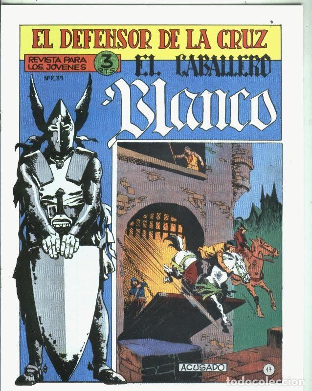 C&oacute;mics: Facsimil: El Caballero Blanco numero 17: Acusado - Hermanos Funcken - Foto 1