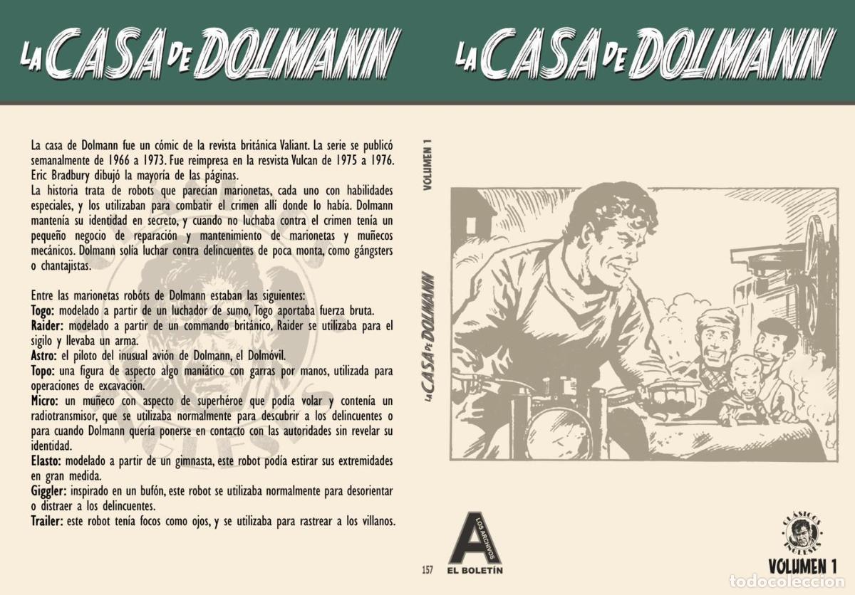 Fumetti: Los Archivos de El Boletin volumen 157: La casa de Dolmann vol 1 -
