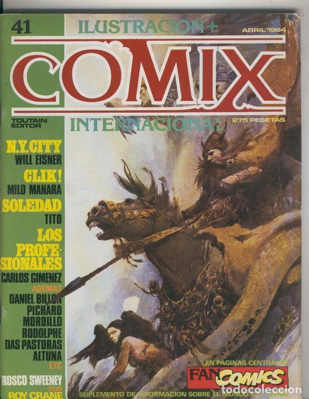 Comics: Ilustracion + Comix numero 41 (cantos lado lomo algo fatigado) - Varios