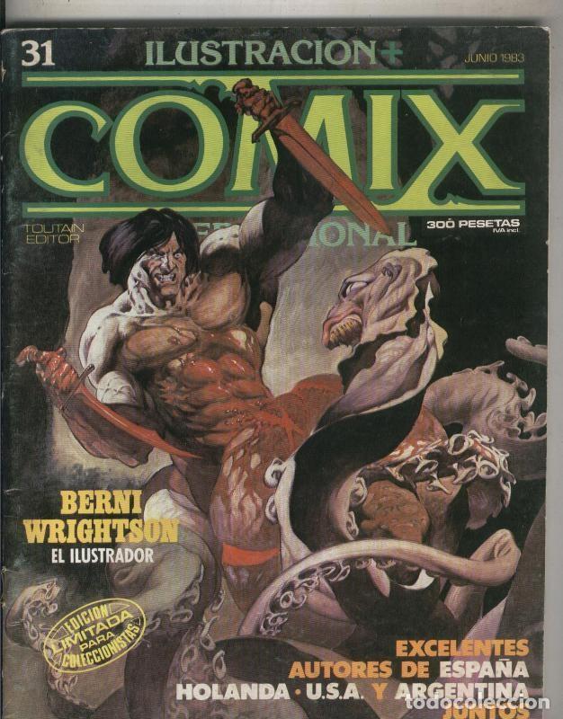 C&oacute;mics: Ilustracion + Comix numero 31: Mision especial (Juan Jimenez), El maquinista (Mandrafina), Odiseo (M