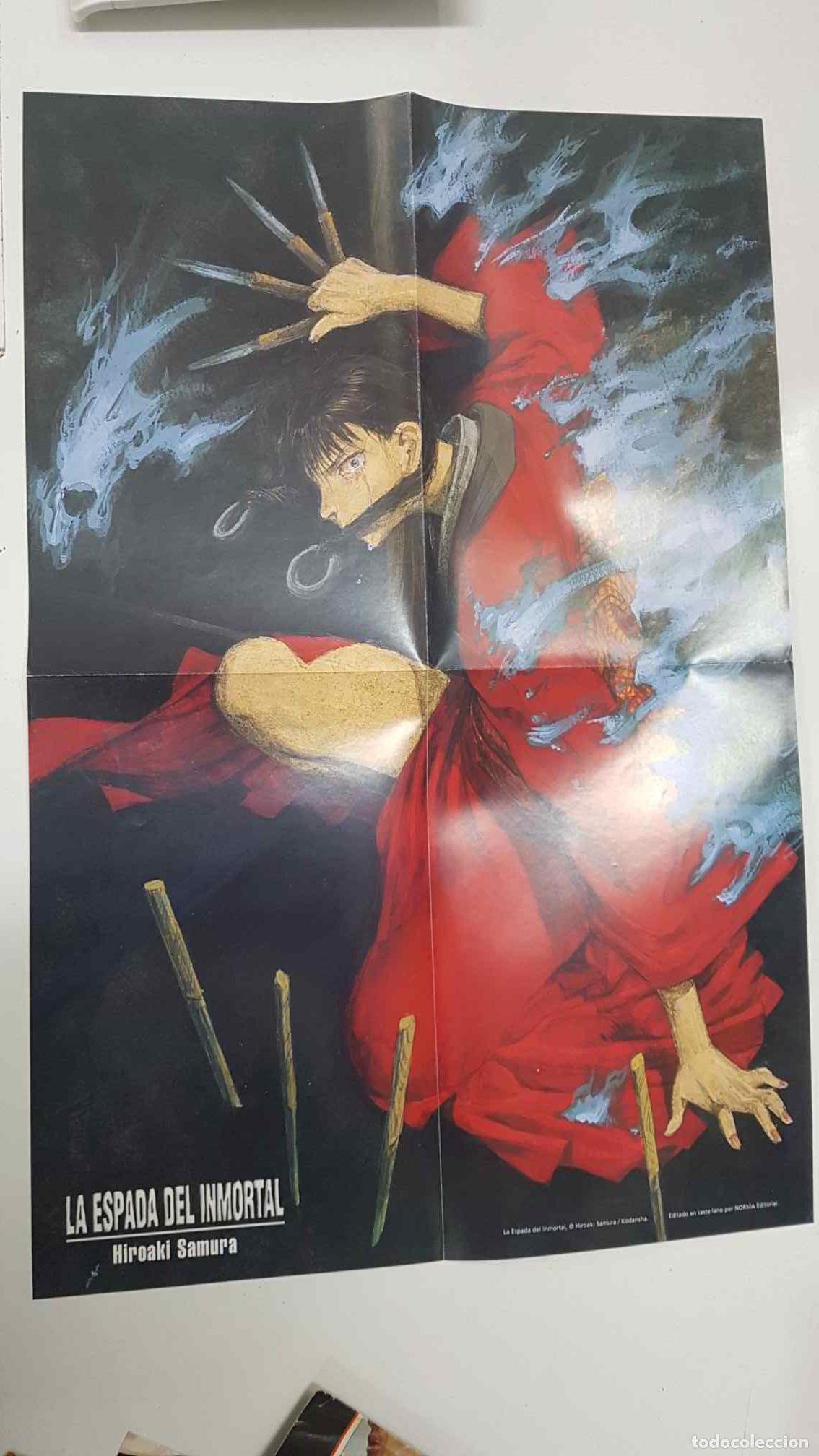 C&oacute;mics: Poster desplegable: La Espada del Inmortal de Hiroaki Samura - Foto 1