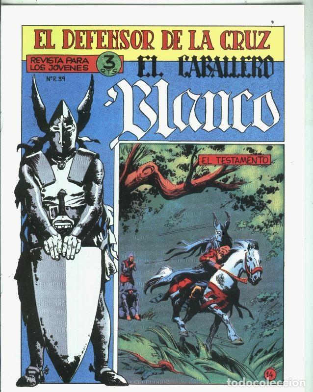 C&oacute;mics: El Caballero Blanco, facsimil numero 14: El testamento - Hermanos Funcken - Foto 1