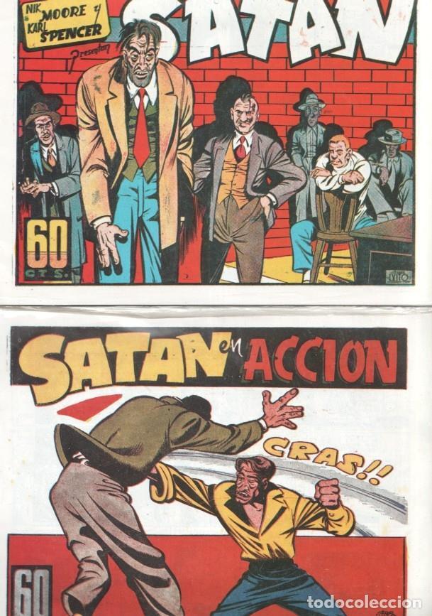 C&oacute;mics: Satan coleccion facsimil de 2 numeros - Foto 1