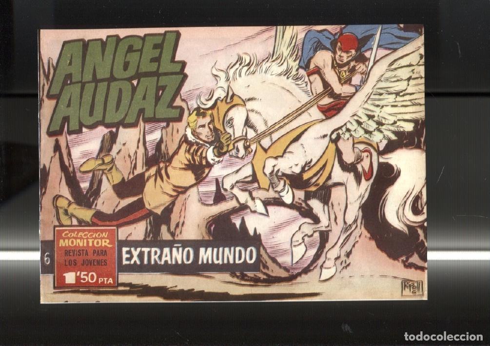 C&oacute;mics: Facsimil: Angel Audaz numero 06: Extra&ntilde;o mundo - Ripoll - Foto 1