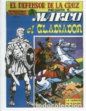 Comics: Marco el Gladiador numero 06: La derrota de Tarquino - Don Lawrence