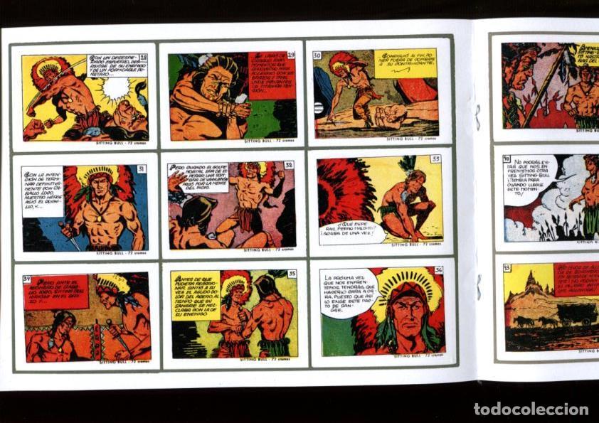 C&oacute;mics: Album de Cromos facsimil: Sitting Bull - Varios - Foto 2