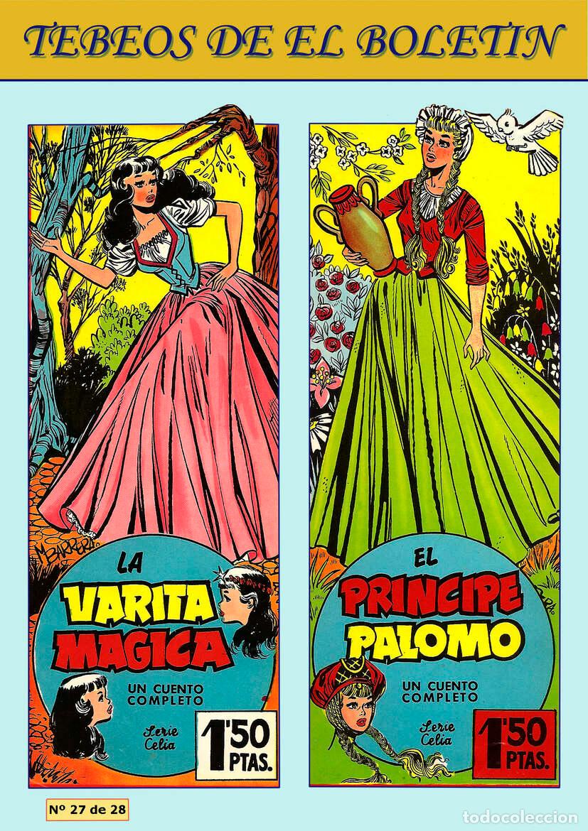 Comics: Los Tebeos de El Boletin numero 131: Celia, suplemento pulgarcito: La varita magica y El pincipe pal