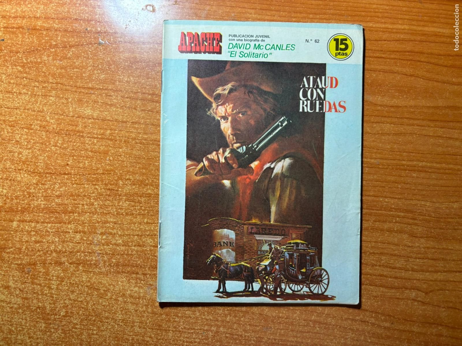 Comics : APACHE N&ordm; 62 EDITORIAL ANCEO 1975