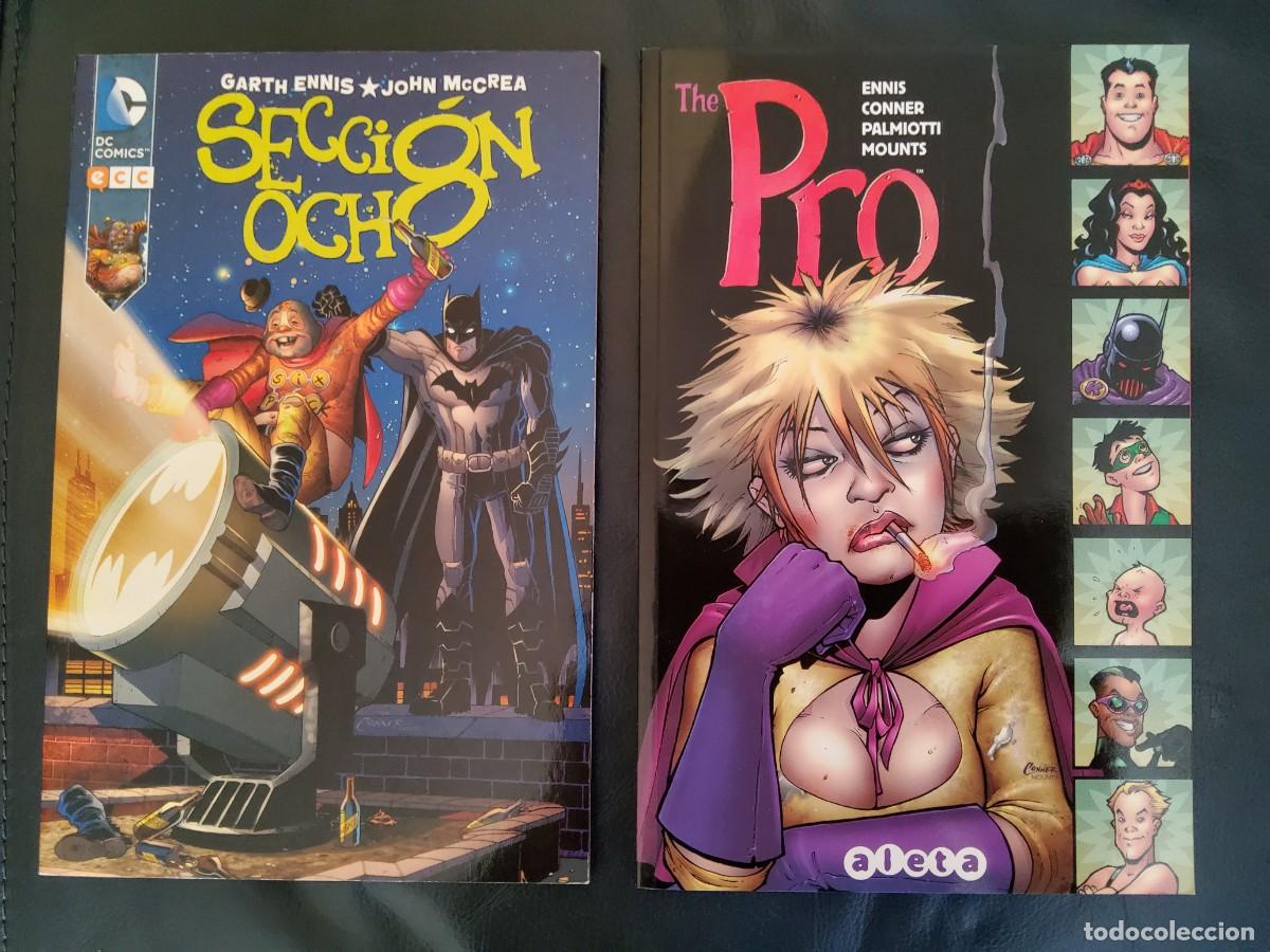 C&oacute;mics: THE PRO + SECCI&Oacute;N OCHO. GARTH ENNIS. ECC. ALETA. - Foto 1
