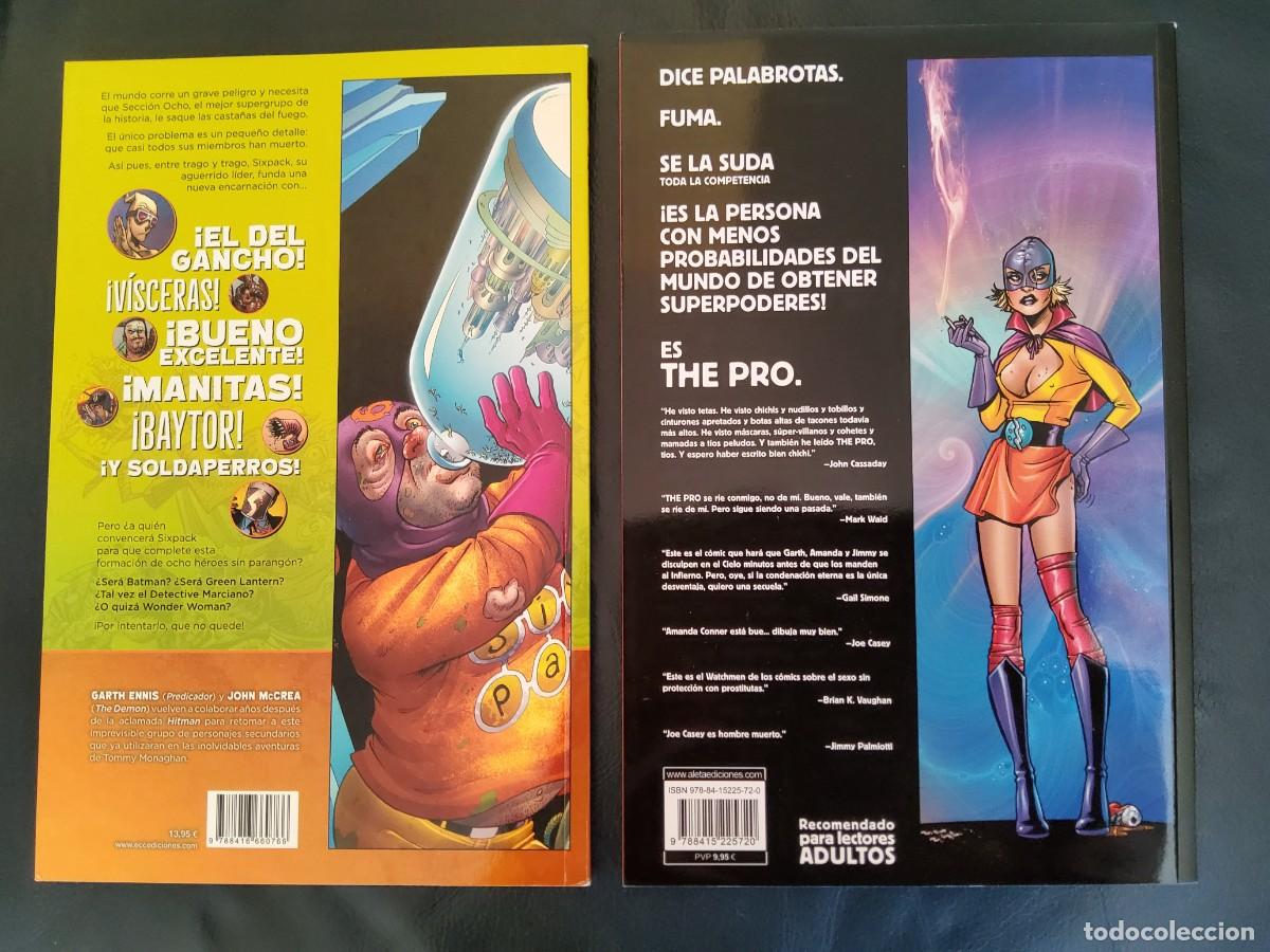 C&oacute;mics: THE PRO + SECCI&Oacute;N OCHO. GARTH ENNIS. ECC. ALETA. - Foto 2