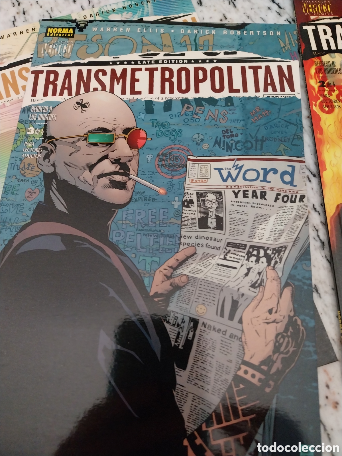 C&oacute;mics: C&oacute;mic Transmetropolitan. Regreso a los origenes - Foto 2