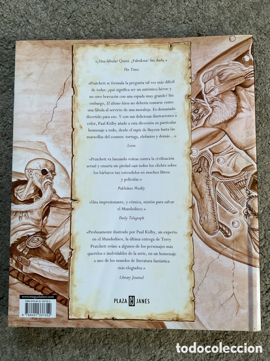 C&oacute;mics: Terry Pratchett / una fabula del mundodisco / el Ultimo heroe - Foto 3