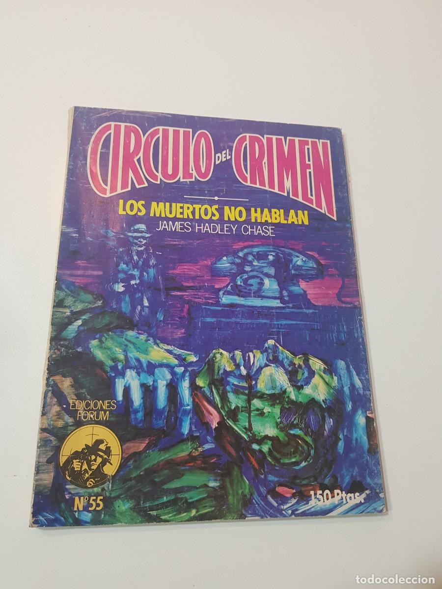 C&oacute;mics: COMIC CIRCULO DEL CRIMEN EDICIONES FORUM N&ordm; 55 LOS MUERTOS NO HABLAN - Foto 1